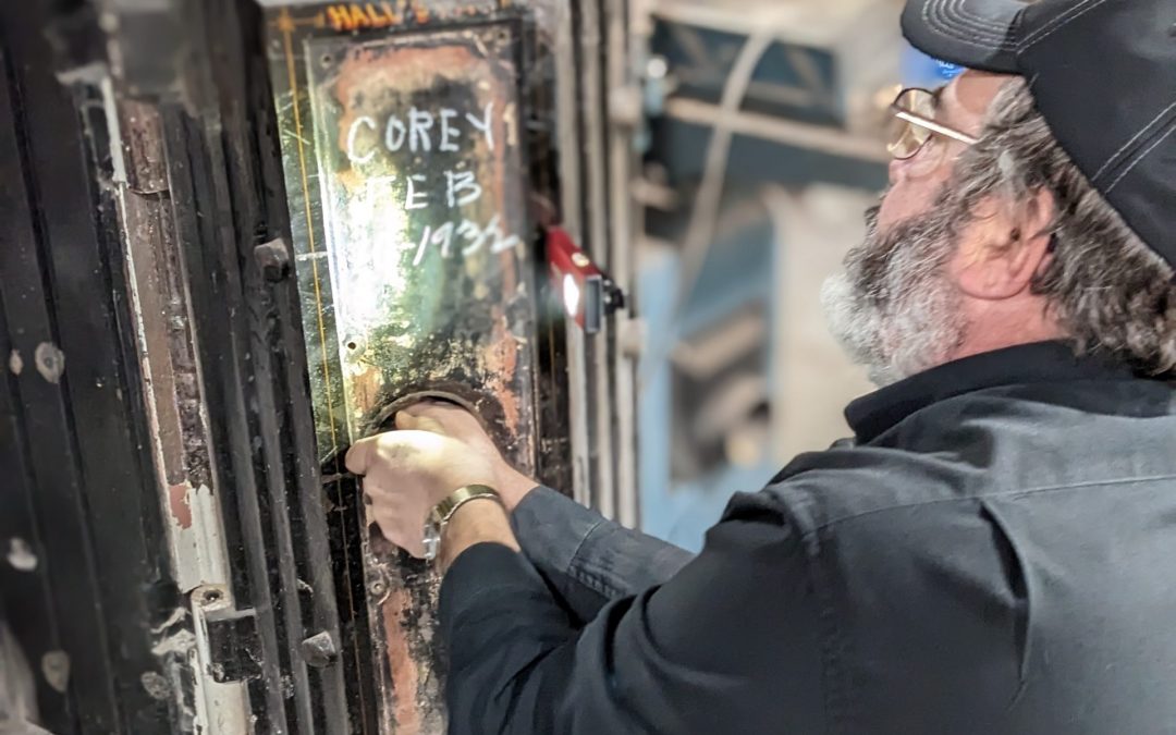 Discovering the mystique of a vintage safe